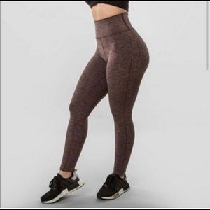 Buff bunny Goddess Leggings Rose